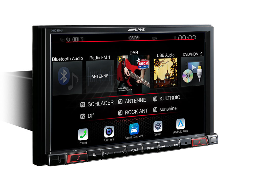 Alpine upscreen Protection d’écran pour Alpine X802D-U Anti Rayures Film Protecteur 